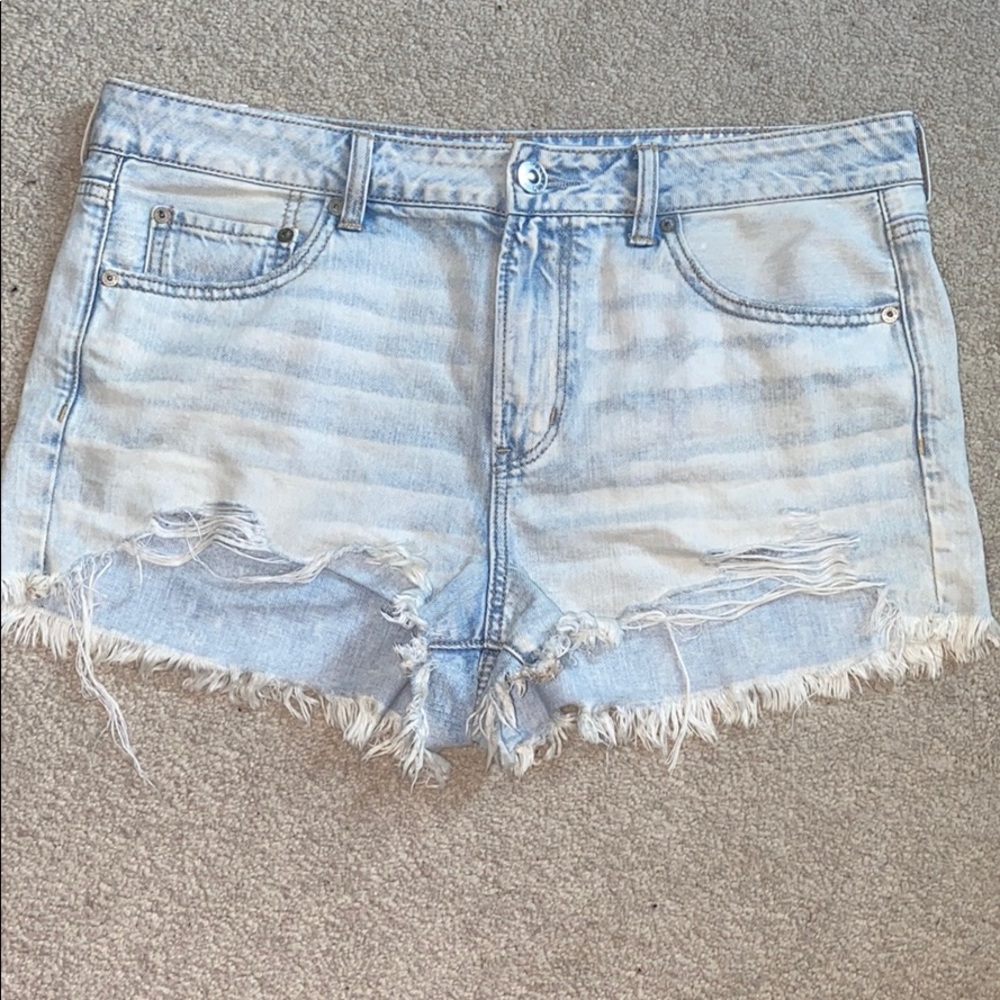 American eagle Tom girl jean shorts size 12